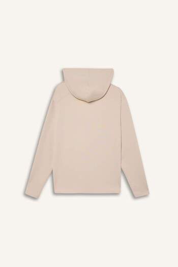 DeFacto DeFactoFit Standart Fit Kapüşonlu Çift Cepli Sporcu Fermuarlı Sweatshirt D7121AX25SP