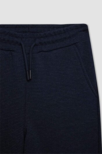 DeFacto Boy's Printed Elastic Waist Shorts D4021A824Hs