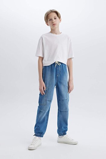 DeFacto Boy's Parachute Jean Pants D6648A825Sp