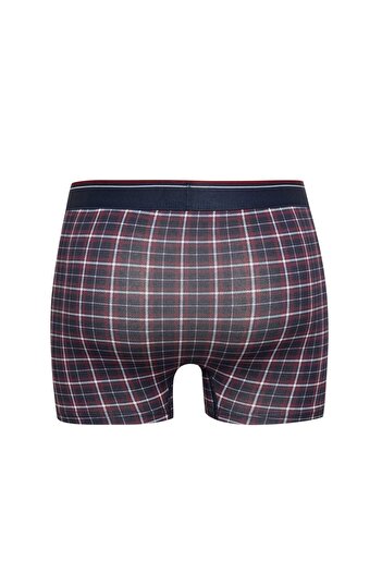DeFacto Regular Fit Kareli 3'lü Boxer D2315AX24AU