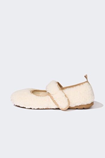 DeFacto Women's Flat Sole Single Strap Ballerina Ballet E5469Ax25Sp