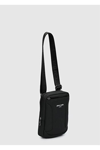 Pierre Cardin Men's Black Crossbody Bag
