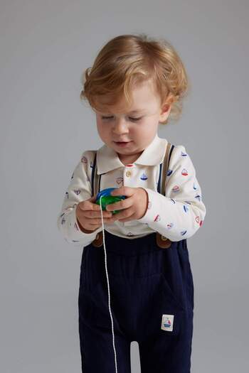 DeFacto Baby Boy 2-Piece Set Pants Suspender Pants D9087A525Sp