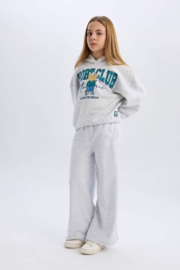 DeFacto Girls Wide Leg Wide Leg Pocket Sweatpants E0024A825Sp