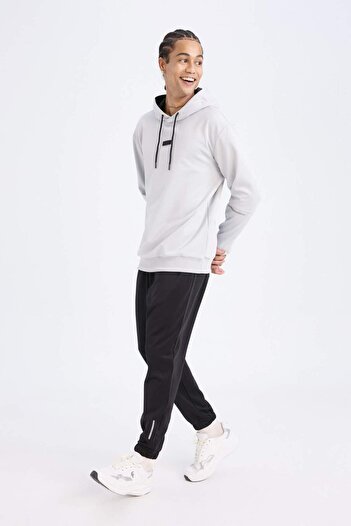 DeFacto DeFactoFit Standart Fit Sporcu Jogger Eşofman Altı Cepli Beli Paçası Lastikli D3742AX24WN
