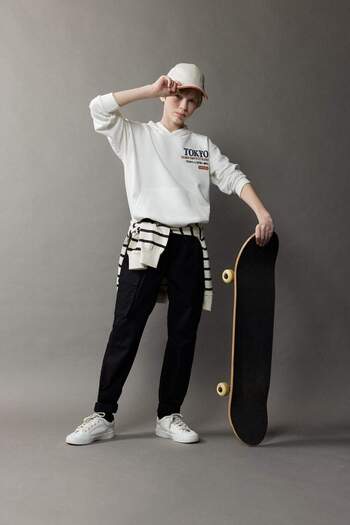 DeFacto Boys Cargo Jogger Standard Leg Gabardine Pants D6313A825Sp