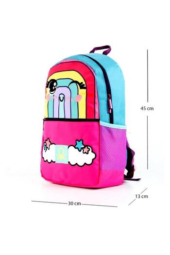 Benetton School Backpack with Laptop Compartment 2 Compartments (75997)