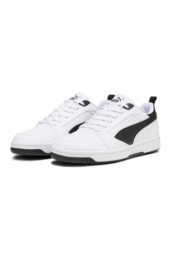 Puma Rebound V6 nízké unisex bílé neformální sportovní boty