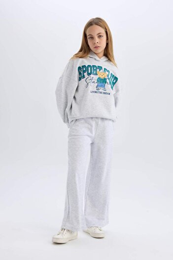 DeFacto Girls Wide Leg Wide Leg Pocket Sweatpants E0024A825Sp