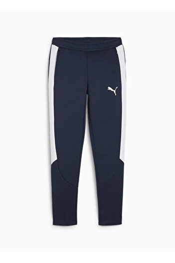 Puma Düz Paça Lacivert Erkek Çocuk Eşofman Altı 68180427-EVOSTRIPE Pants DK