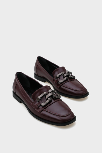 Capone Outfitters Дамски мокасини с метална катарама Carina