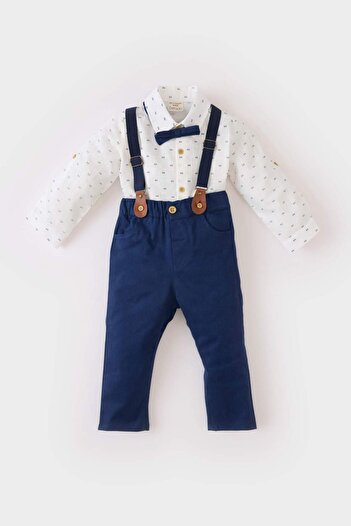 DeFacto Baby Boy Patterned 2-Piece Set D9367A525Sp