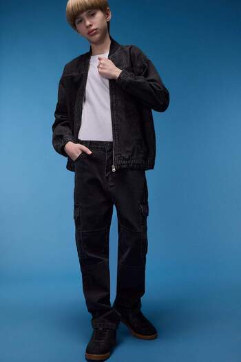 DeFacto Boy's Cargo Fit Jean Trousers C7447A825Sp