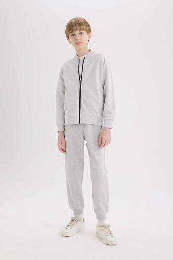 DeFacto Boy's College Collar Bomber Pike Cardigan D8553A825Sp