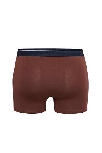 DeFacto Regular Fit Kareli 3'lü Boxer E0032AX24CW