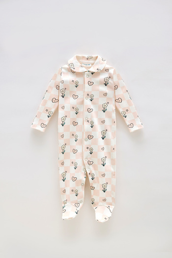 Atelier Babbi Checker Baby Rompers