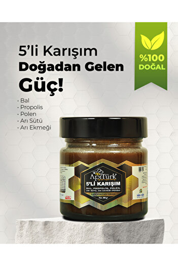 APİTÜRK 5'li Karışım 300gr 4 Adet