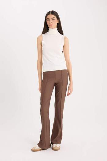 DeFacto Spanish Leg High Waist Pants Leggings X3148Az24Au