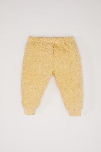 DeFacto Looney Tunes 2-teiliges Baby-Set für Mädchen – Plüsch-Sweatshirt mit Rundhalsausschnitt und Jogginghose mit elastischem Bund