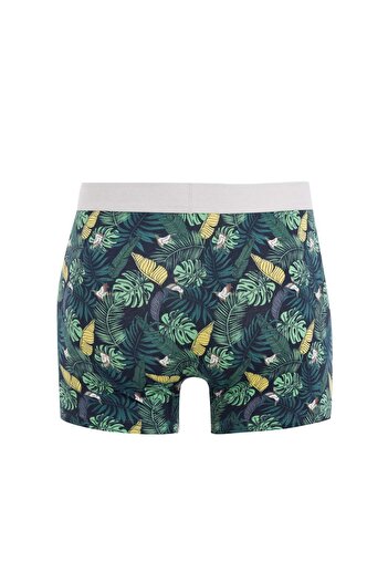 DeFacto Regular Fit Baskılı 3'lü Boxer C9568AX24AU