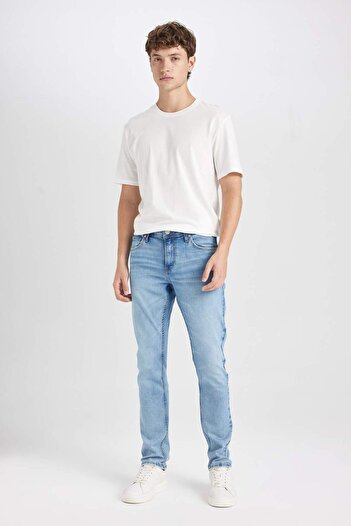 DeFacto Carlo Skinny Fit - Regular Waist, Extra Narrow Leg Jeans C5746Ax24Au