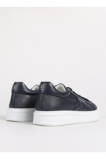FABI Mavi Erkek Deri Sneaker FU0459.A04ZIPAGB