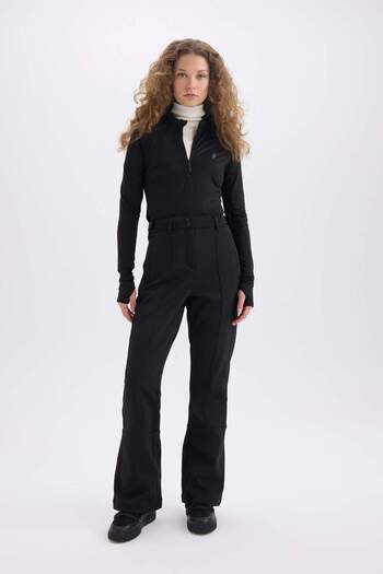 DeFacto DeFactoFit Regular Fit Спортивні штани з кишенями Softshell для лиж D0017AX24WN