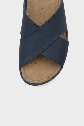 Capone Outfitters Slonovina 107001   Dámské anatomické pantofle s křížovým páskem Comfort