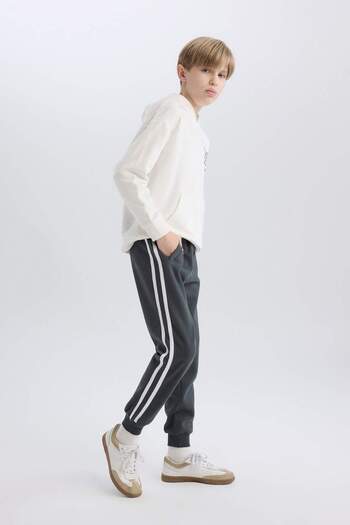 DeFacto Boy's Thick Sweatshirt Trousers - Regular Fit D4445A8Ns