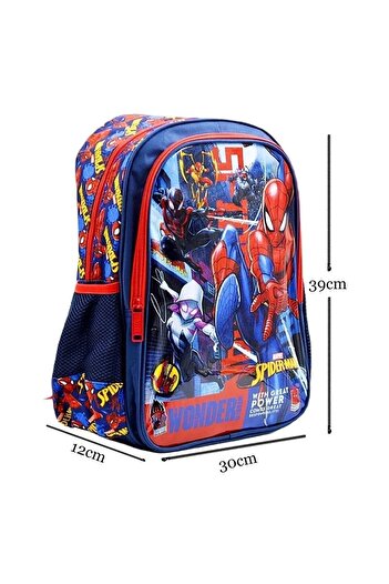 SPIDERMAN Licensed Primary School 2-Piece Bag Set Hawk Wonder