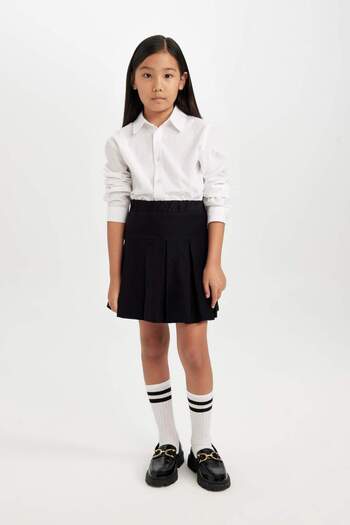 DeFacto Girl's Gabardine Skirt - D6041A824Wn