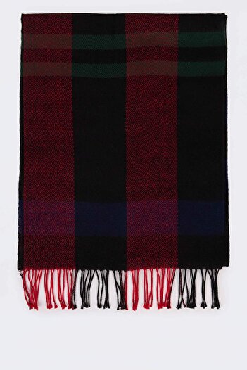 DeFacto Men's Checkered Scarf D1975Ax24Wn
