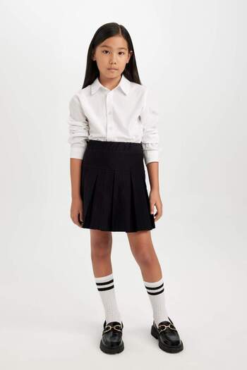 DeFacto Girl's Gabardine Skirt - D6041A824Wn