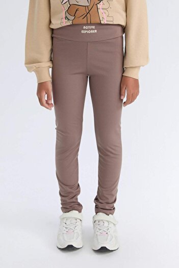DeFacto Kız Çocuk Standart Boy Baskılı Tayt D6550A824WN