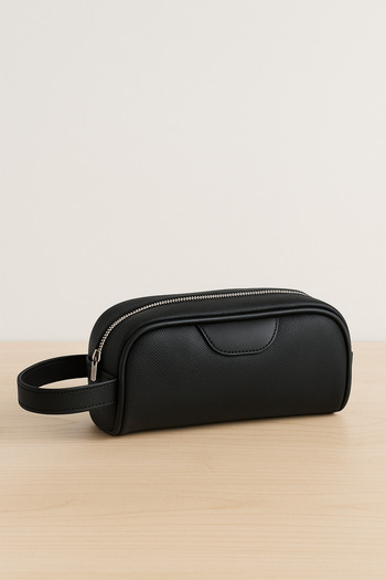 KızılkayaStore Men's Handbag Double Handle Black