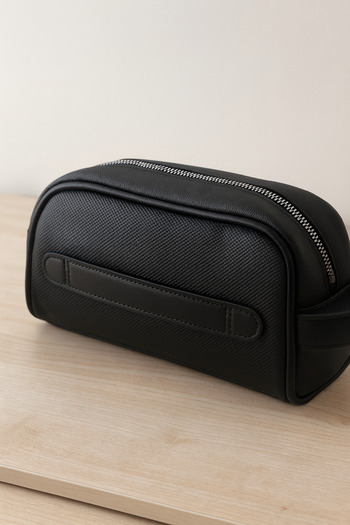 KızılkayaStore Men's Handbag Double Handle Black