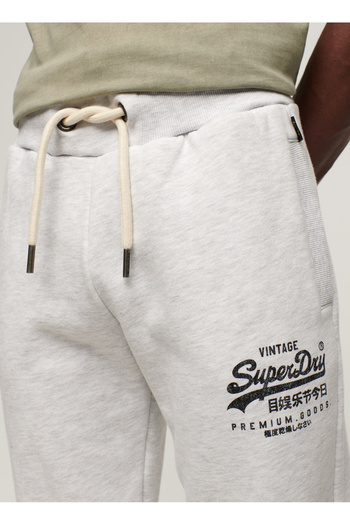 SUPERDRY Rahat Beyaz Erkek Eşofman Altı M7011108A54G_CLASSIC VL HERITAGE JO
