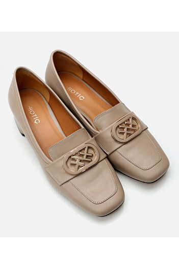 Hotiç Women's Leather Mink Loafer
