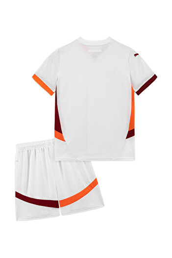 Puma Düz Beyaz - Kırmızı Erkek Çocuk Eşofman Takımı 77966902-GSK Away Minikit w/o S w/o