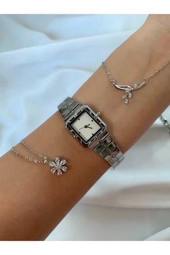 chaoyada Vintage Minimal Square Dial Retro Vip Watch