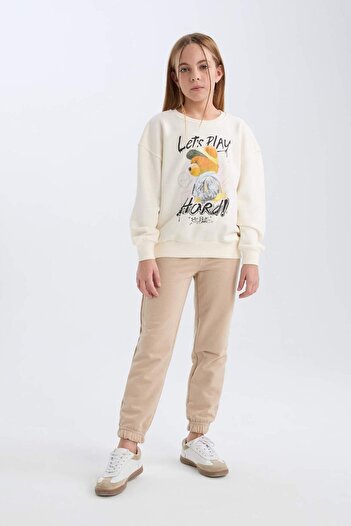 DeFacto Κορίτσια - Ελαστική μέση Jogger Sweatpants D0734A824AU