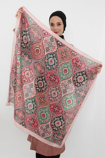 Aisha's Design Κασκόλ με σχέδιο, ES-128