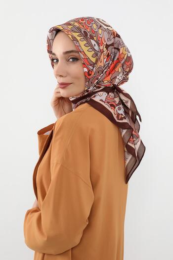 Aisha's Design Κασκόλ με σχέδιο, ES-111