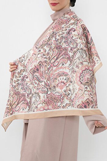 Aisha's Design Κασκόλ με σχέδιο, ES-102