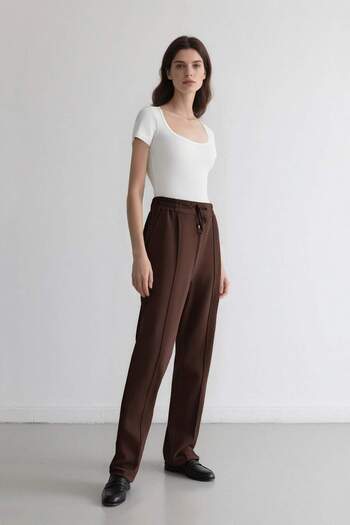 DeFacto Jogger Pantolon Lastikli Bel Bağcıklı Basic Düz Paça D2573AX24AU