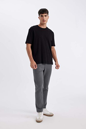 DeFacto Kumaş Pantolon Tailored Regular Fit Basic Düz Cepli Düz Paça D3707AX24AU