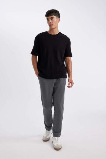 DeFacto Kumaş Pantolon Tailored Regular Fit Basic Düz Cepli Düz Paça D3707AX24AU