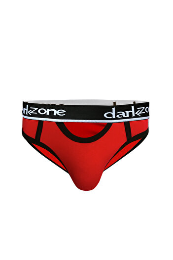 darkzone Men's Open Front Red Slip Dzn6256