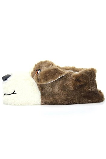 Riva Dog Figured Plush Home Shoes Boots Slippers Unisex