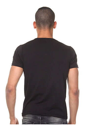 darkzone V-Neck Black Men's T-Shirt Dzn8611